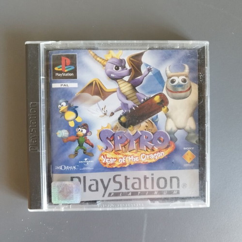 Spyro The Year Of The Dragon PS1 μεταχειρισμένο, δίσκος σε άριστη κατάσταση