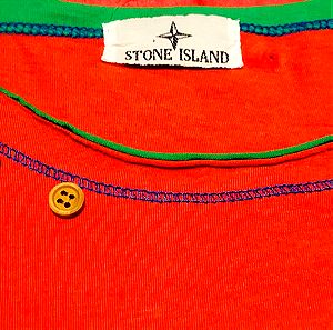 Stone Island t-shirt unisex κοντομάνικο μπλουζάκι