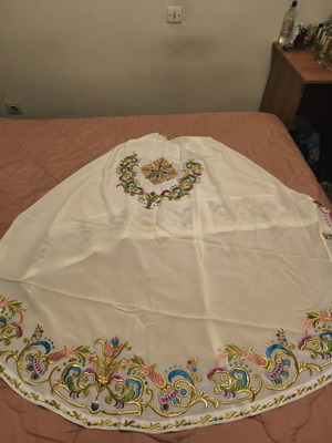 Complete Set of Hieratic Vestments Handmade with Gold Details like New