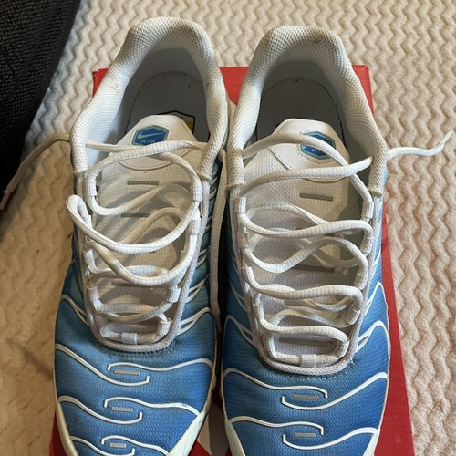 Nike Air Max Plus TN sneakers blue and white, size 43