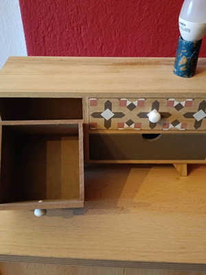 Handmade table lamp new with switch