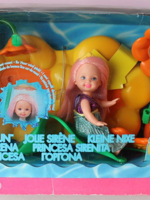 Barbie Shelly Mermaid with Water Shower Mattel new