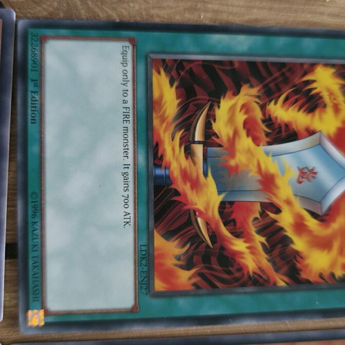 Flame Swordsman card set like new with extras