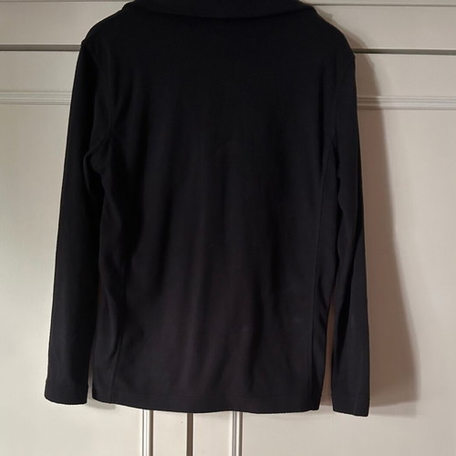 Campri M soft and thin fleece, black color.