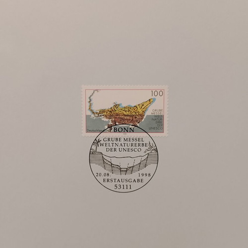 Germany 1998 First Day Cover Stamp Set, Bonn postmark