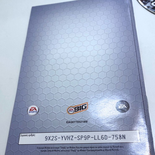 Crysis PC game Greek version used with full box and manual