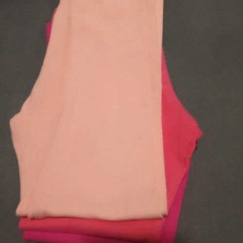Lupilu leggings like new, pack of 3, ages 2-4, pink