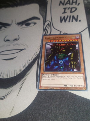 Gate Guardian Yu-Gi-Oh! card like new