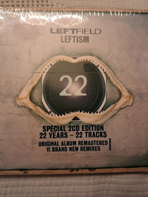 Leftfield Leftism 22 2CD Deluxe Remastered Special Edition Remixes digipack new