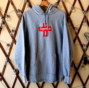 Supreme Cross Box Logo Hoodie XL Authentic