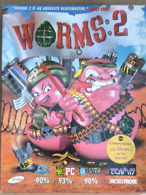 Worms 2 PC CD-ROM like new, no manual, Big Box