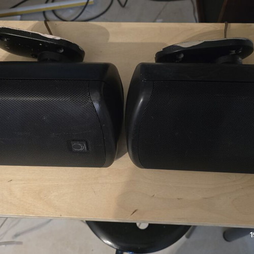 Turbosound Impact 55t passive speakers used, black, pair