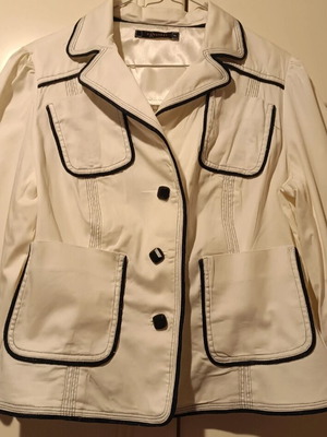 Raxevsky navy jacket white with blue details XL like new