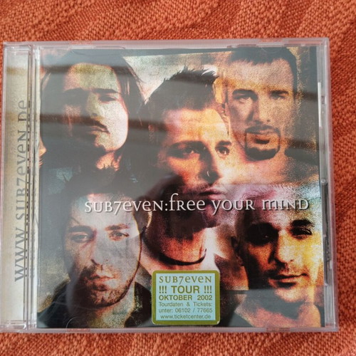 Sub7even Free Your Mind CD mint condition, metal