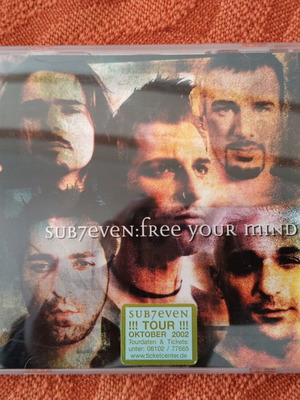 Sub7even Free Your Mind CD mint condition, metal