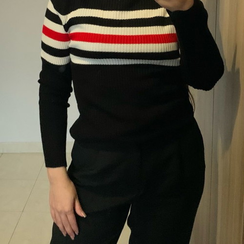 Thin blouse used, size S, black