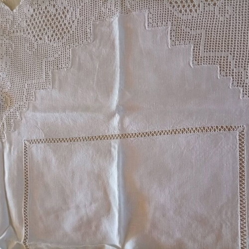Traditional Handmade Tablecloth Square 95x95 cm like new