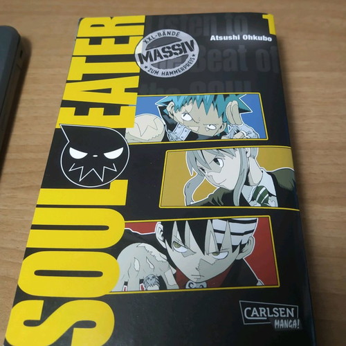 Soul Eater manga like new, volumes 1-5 in German