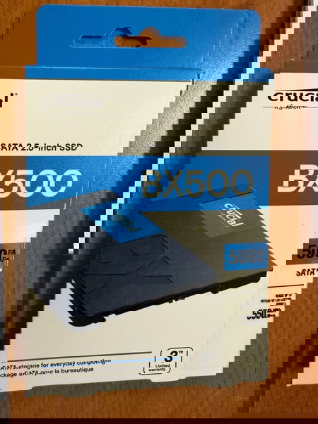 Crucial BX500 SSD 480GB 2.5'' SATA III