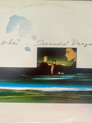 A-ha Scoundrel Days vinyl LP used, 1986 Warner Bros edition