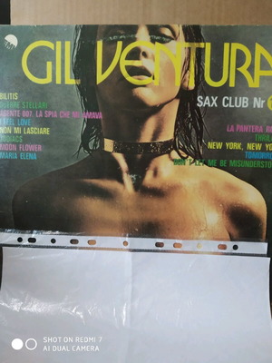 Gil Ventura Sax Club No 16 record like new