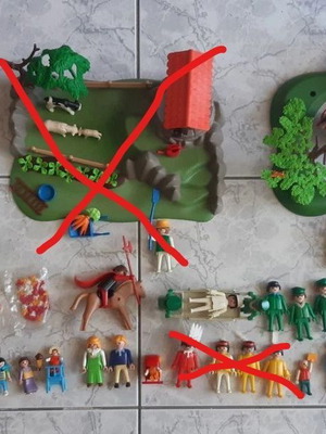 Playmobil μεταχειρισμένο με φιγούρες και αξεσουάρ