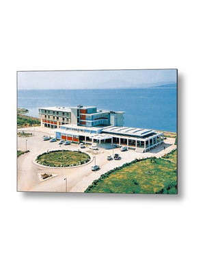 Xenia Hotel Thessalia Greece 1970s Poster new, 30x20 cm