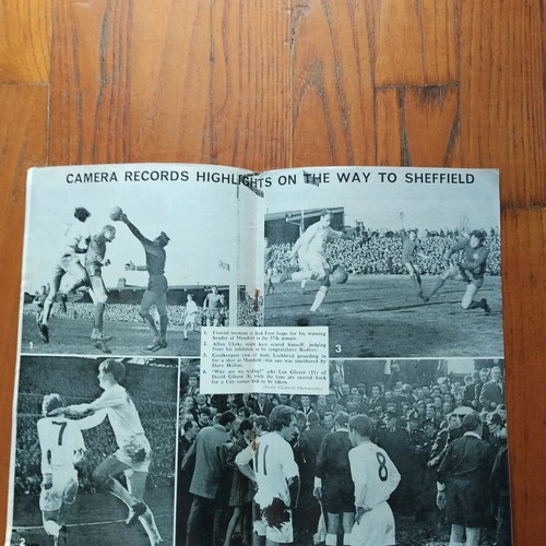 England match programme 1968-69 Leicester City - Stoke City like new