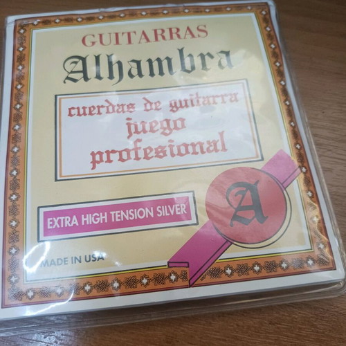 Alhambra classical guitar strings new extra high tension silver