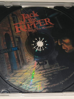 Jack the Ripper PC παιχνίδι μεταχειρισμένο με manual