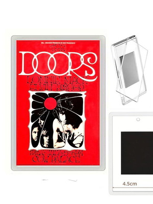 Μαγνητάκι The Doors με διάφανη ακρυλική κορνίζα νέo