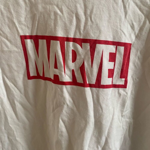 Marvel H&M T-shirt like new, size L, white
