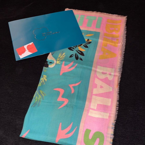 Wild Country foulard scarf new, multicolored, 130x130 cm