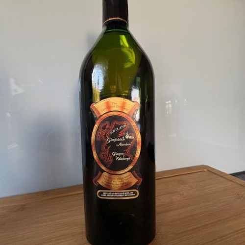 Glenfiddich Pure Malt 1L 43% Vintage 1970s Speyside Single Malt