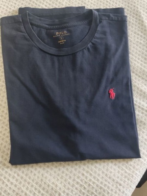Μπλούζα Polo Ralph Lauren, μπλε με κόκκινο λογότυπο, μέγεθος L