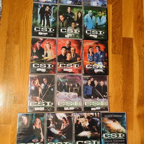 CSI Crime Scene Investigation DVD used, 5 seasons, 32 discs