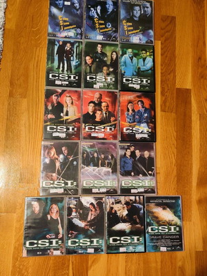 CSI Στον τόπο του εγκλήματος DVD μεταχειρισμένα, 5 σεζόν, 32 τεμάχια