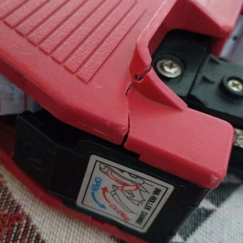 Motex MX-5500 handheld price labeler used with minor damage