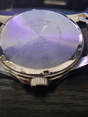 Casio Collection Classic MTP-1291D-1A1VEF men's watch like new, silver