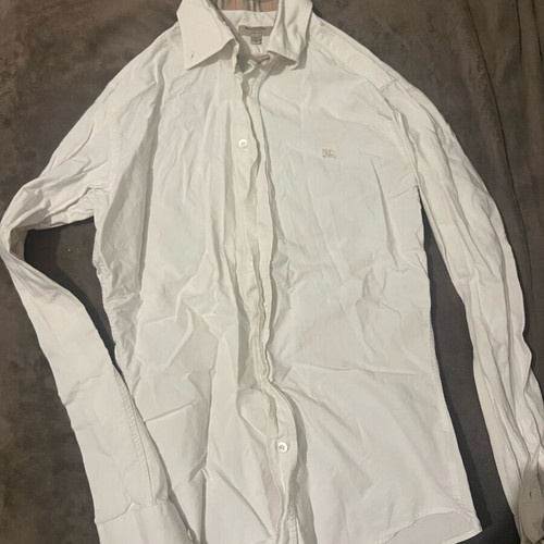 Burberry shirt white like new, genuine