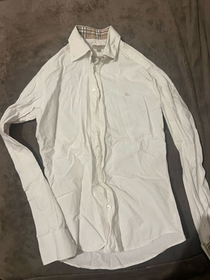 Burberry shirt white like new, genuine