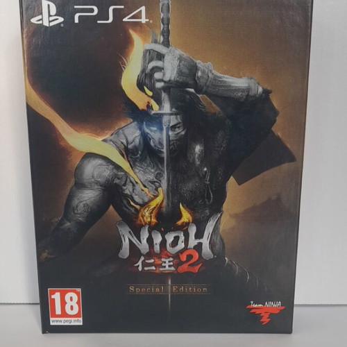 Nioh 2 Special Edition PS4 like new, Greek edition with Steelbook, Artbook and Manual