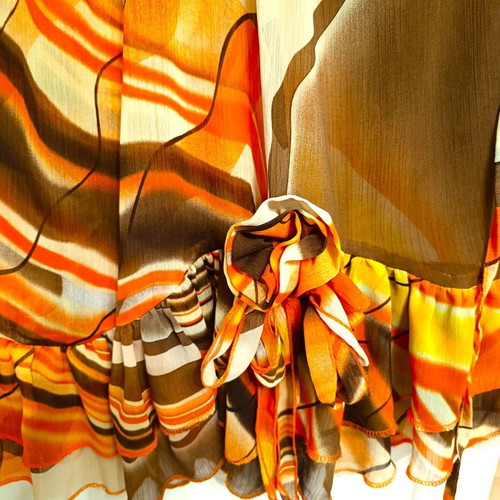 Fia Boho summer blouse dress, colorful