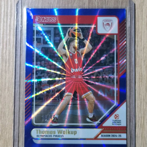 Panini Donruss Euroleague Thomas Walkup card 10/49 new