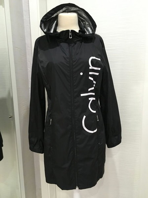 Calvin Klein Γυναικείο Μπουφάν Αδιάβροχο S Νέο, Μαύρο