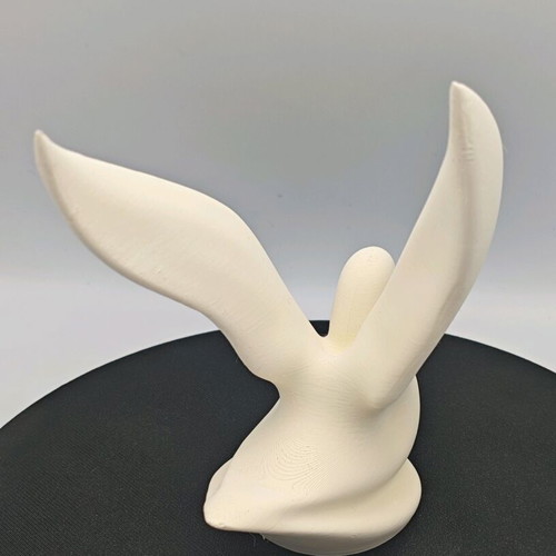 Decorative dove new from 3d printed esun pla matte material