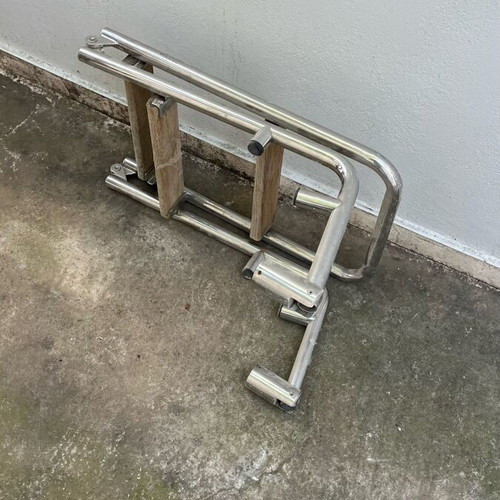 Boat ladders stainless steel, like new, straight 40cm and folding 80cm