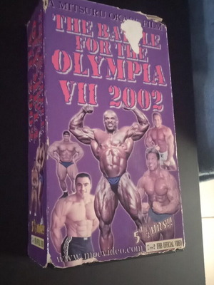 Battle for the Olympia VII 2002 διπλή VHS κασέτα