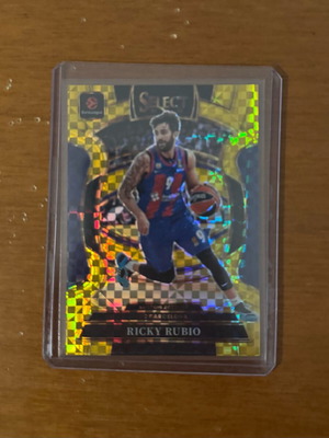 Panini EuroLeague Select Ricky Rubio card new