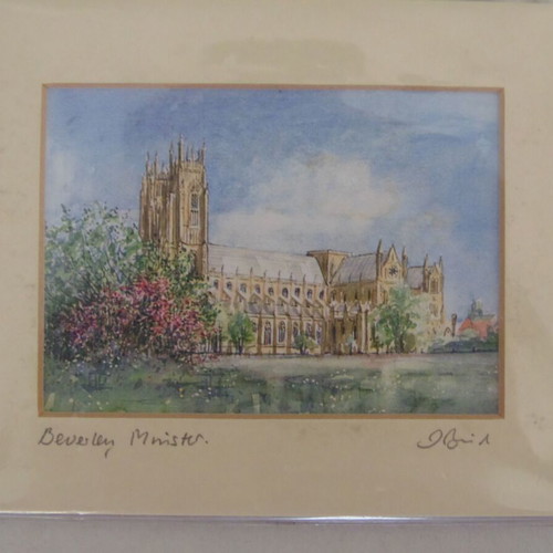 Collectible English hand-painted postcard new